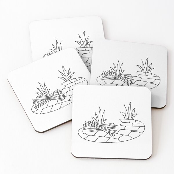 Item preview, Twigs Scattered Across Stone Path designed and sold by rasagamastore.
