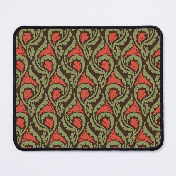Item preview, Nouveau Abstract Floral - 3d2719 designed and sold by knitetgantt.