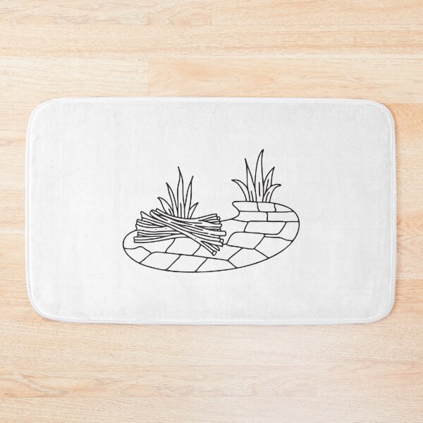 Item preview, Twigs Scattered Across Stone Path designed and sold by rasagamastore.
