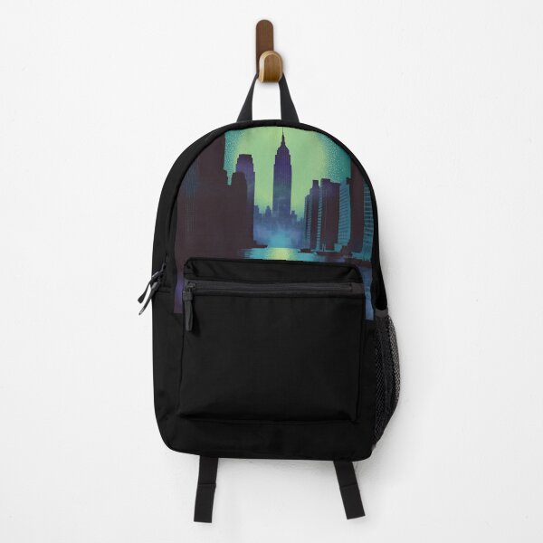 Item preview, Neon Metropolis Skyline designed and sold by ClubVacay.