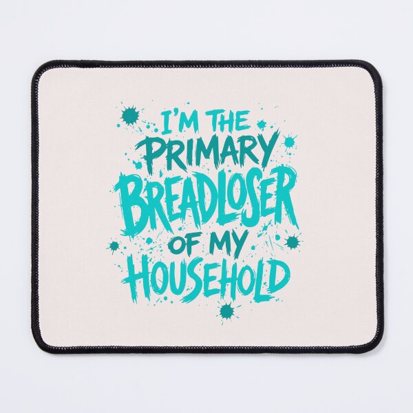 Item preview, Primary Breadloser Edgy Distressed Grunge Font Sarcastic Humor designed and sold by mari-kayden.