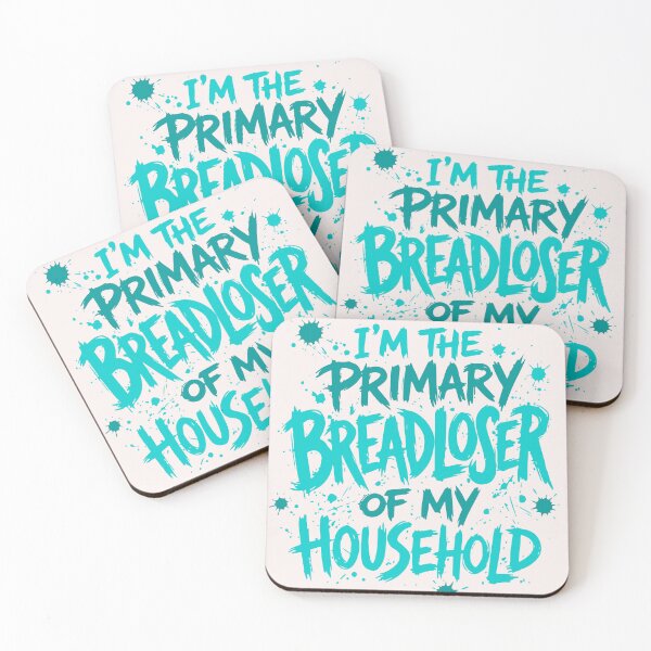 Item preview, Primary Breadloser Edgy Distressed Grunge Font Sarcastic Humor designed and sold by mari-kayden.