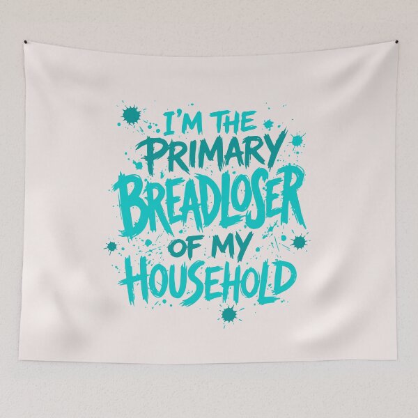 Item preview, Primary Breadloser Edgy Distressed Grunge Font Sarcastic Humor designed and sold by mari-kayden.