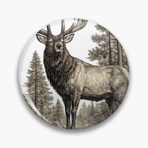 Item preview, Roosevelt Elk Wilderness designed and sold by KrungiT Design .
