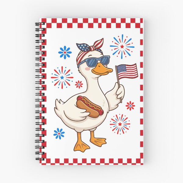 Item preview, Patriotic Goose 4th of July Hot Dog USA Flag Independence Day designed and sold by MrDesing10 ⭐⭐⭐⭐⭐.
