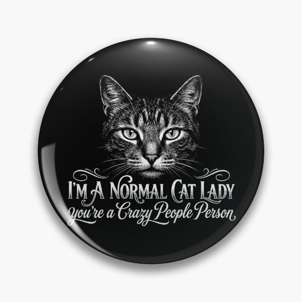 Item preview, I'm A Normal Cat Lady Crazy People Person Shirt designed and sold by TeNovaStudio.