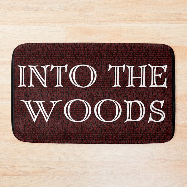 Item preview, Into the woods Lyrics designed and sold by broadwaygirl142.