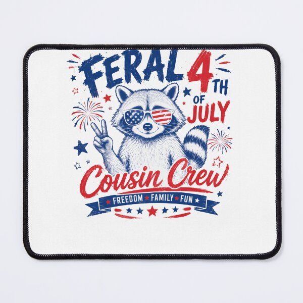 Item preview, Feral 4th Of July Cousin Crew Patriotic Family Celebration designed and sold by HumansStuck12.
