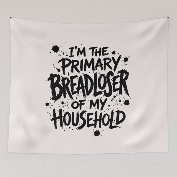 Item preview, Primary Breadloser Edgy Distressed Grunge Font Sarcastic Humor designed and sold by mari-kayden.