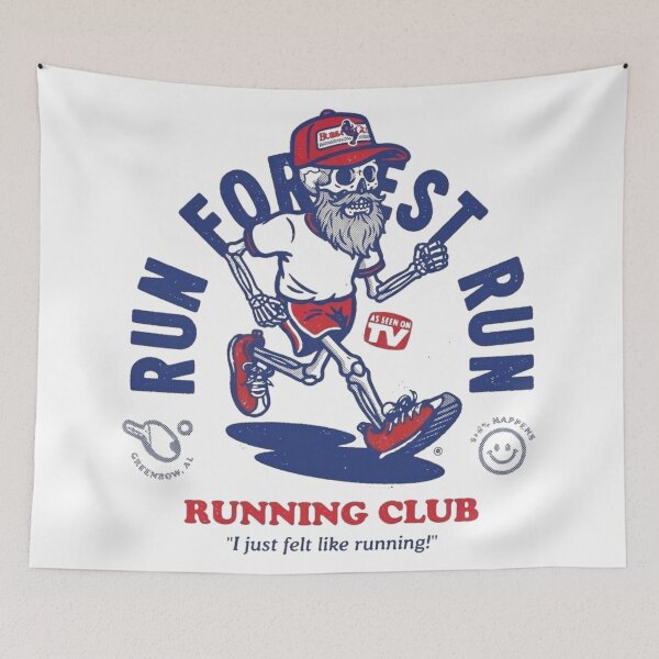 Item preview, Forrest Gump Running Club  designed and sold by Tatay Arbie.
