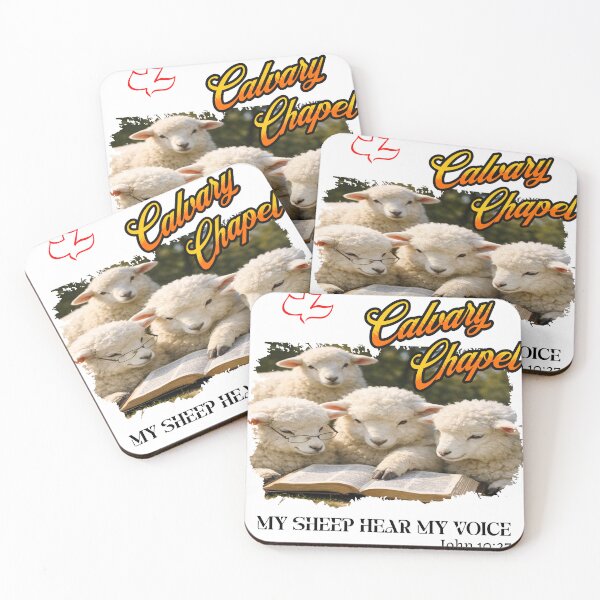 Item preview, Calvary Chapel Cute Sheep Reading Bible Christian Design designed and sold by Jen.Lou.