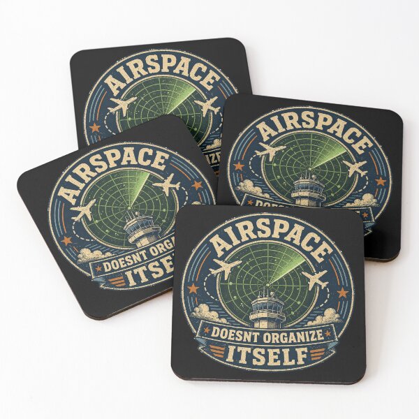 Item preview, Airspace Doesnt Organize Itself Funny Air Traffic Controller Vintage designed and sold by Rudinho102.