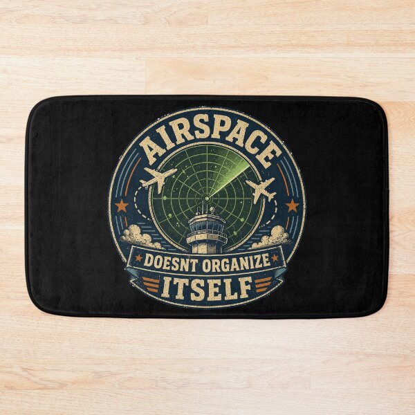 Item preview, Airspace Doesnt Organize Itself Funny Air Traffic Controller Vintage designed and sold by Rudinho102.