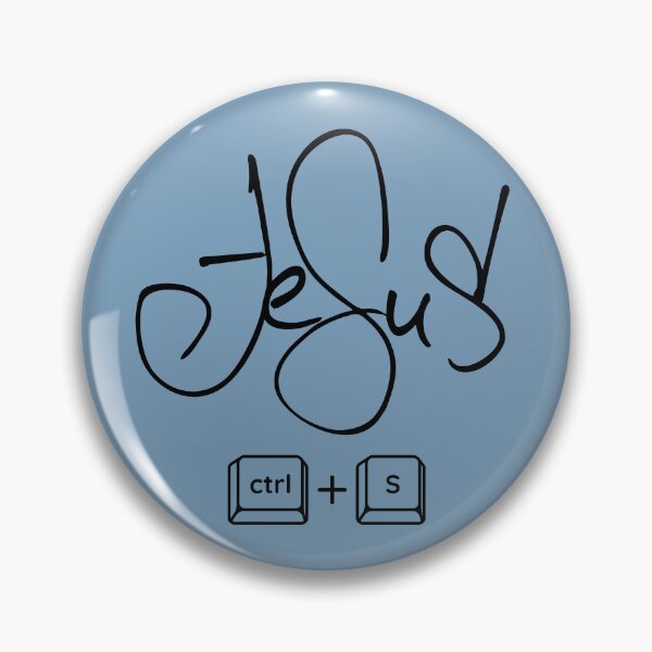 Item preview, Jesus ctrl+s designed and sold by ZenfiniteDesign.