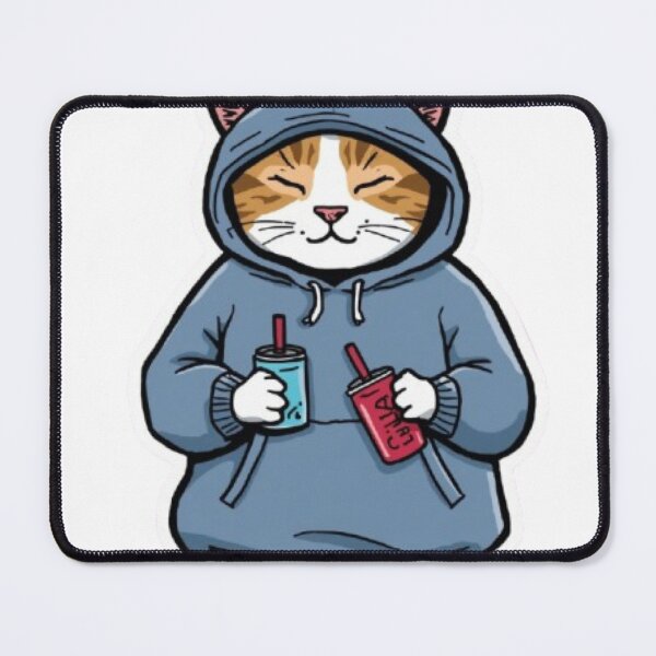 Item preview, No Sleep Just Gaming Cat Sticker designed and sold by Stylestickers55.