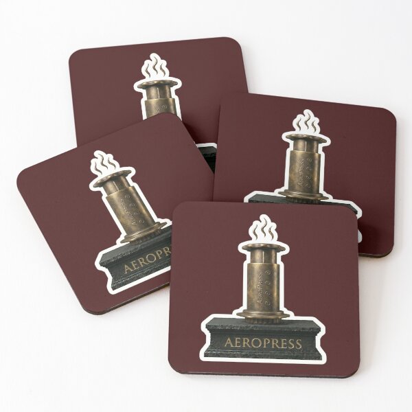 Item preview, AeroPress Coffee Maker Gold Bronze designed and sold by FASAventuras.