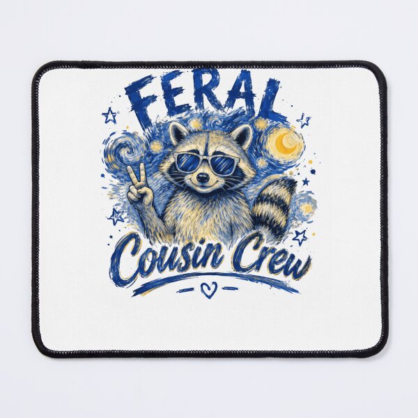 Item preview, Feral Cousin Crew Family Gathering Cousins Squad designed and sold by HumansStuck12.