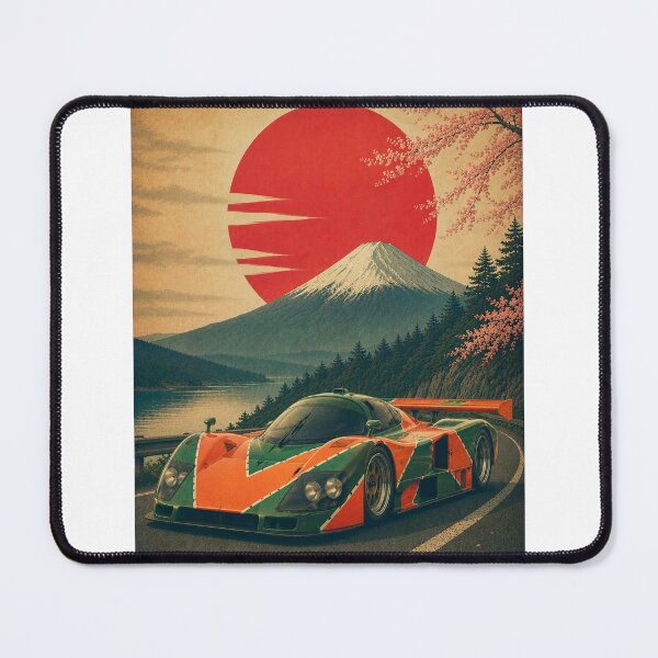 Item preview, Japanese motorsport heritage late-1980s Group C endurance race car minimalist designed and sold by Traceursniper.