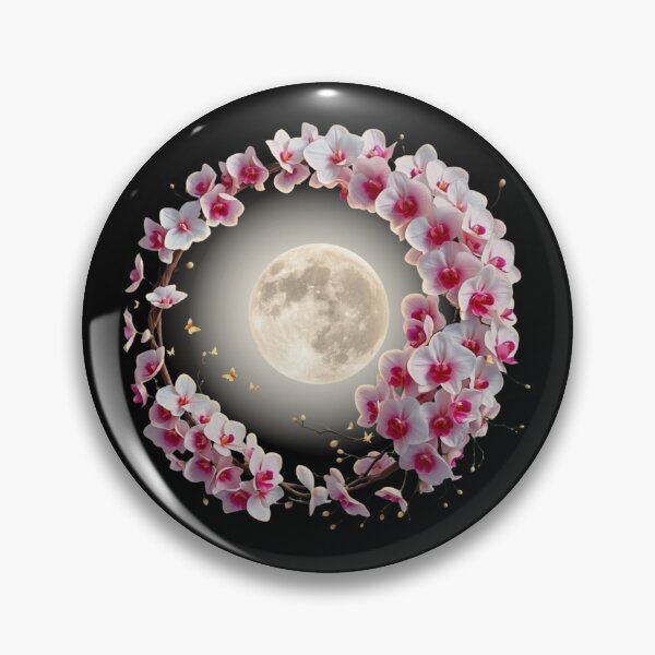 Item preview, Moonlit Orchid Wreath designed and sold by MoonSoul Studio.