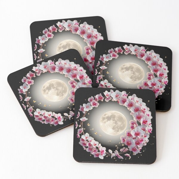 Item preview, Moonlit Orchid Wreath designed and sold by MoonSoul Studio.