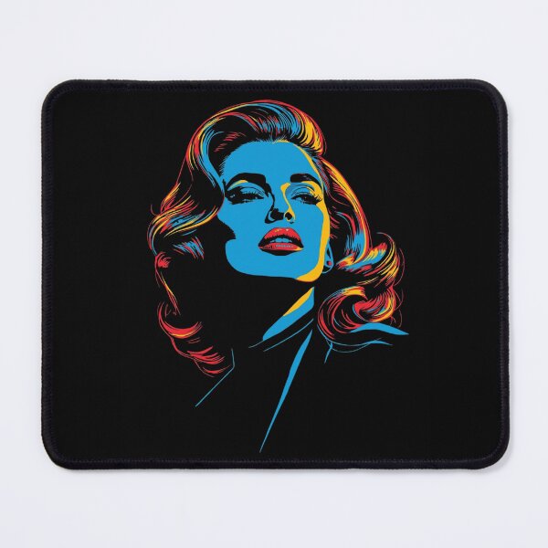 Item preview, Retro 1950s Glamour Woman Pop Art Vector Graphic designed and sold by ERODED SELF.