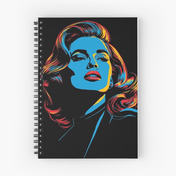 Item preview, Retro 1950s Glamour Woman Pop Art Vector Graphic designed and sold by ERODED SELF.