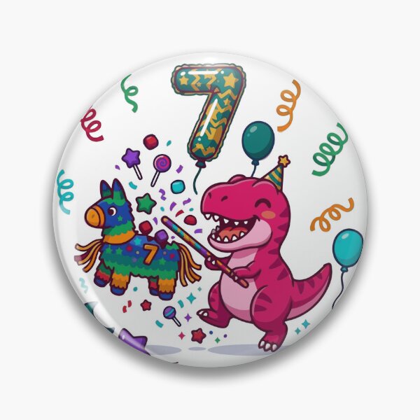 Item preview, Copy of 7th T-rex birthday with piñata dino lover designed and sold by Tronstell.