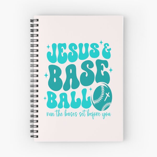 Item preview, Jesus And Baseball Run The Bases Set Before You Christian Faith designed and sold by mari-kayden.