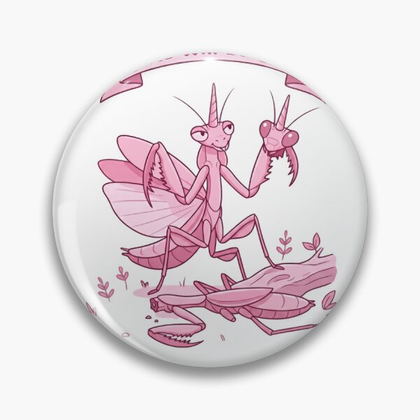 Item preview, Girls Will Be Girls Praying Mantis Female Empowerment Humor designed and sold by HumansStuck12.