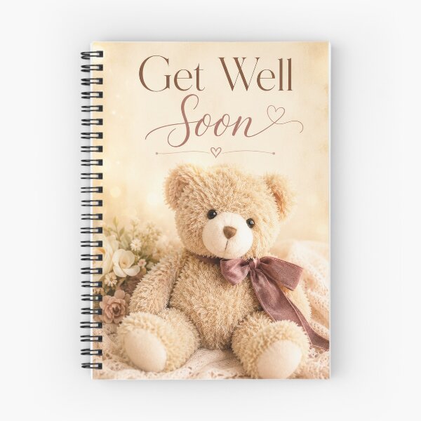 Item preview, Get Well Soon Teddy Bear Greeting Card | Warm Wishes for Recovery designed and sold by Kimberly Palmer.