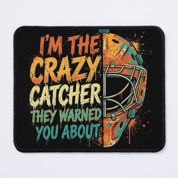Item preview, Crazy Catcher They Warned You About Shirt designed and sold by TeNovaStudio ⭐⭐⭐⭐⭐.