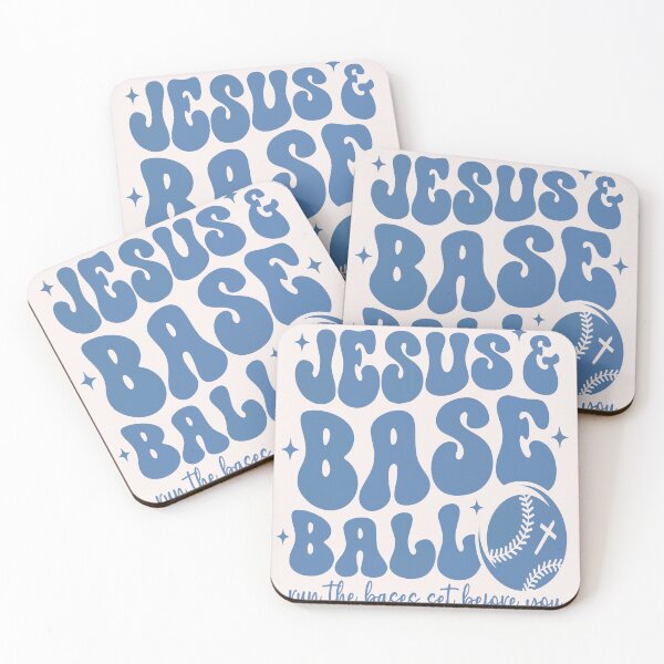 Item preview, Jesus And Baseball Run The Bases Set Before You Christian Faith designed and sold by mari-kayden.