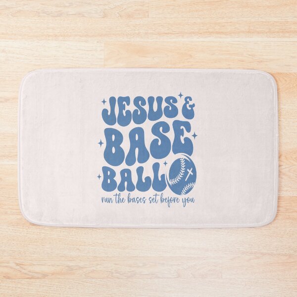 Item preview, Jesus And Baseball Run The Bases Set Before You Christian Faith designed and sold by mari-kayden.