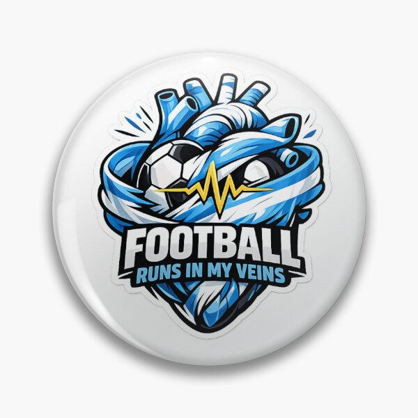 Item preview, Football Fever : Runs in my Veins designed and sold by GenZWrap.