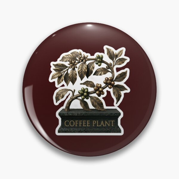 Item preview, Coffee Plant Gold Bronze designed and sold by FASAventuras.