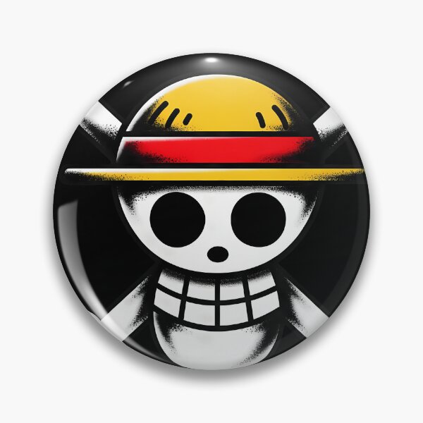 Item preview, Anime Straw Hat Pirate Jolly Roger Skull and Crossbones Vintage Design designed and sold by Andruzito.