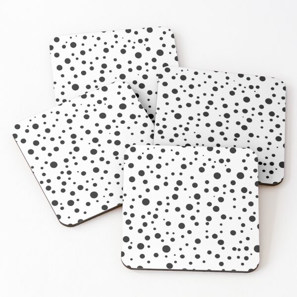 Item preview, Minimal Black Polka Dots: Clean Modern Pattern designed and sold by MoodLay.
