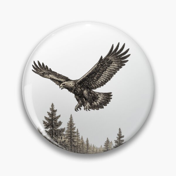 Item preview, Golden Eagle Flight designed and sold by KrungiT Design .