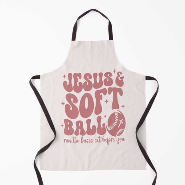 Item preview, Jesus And Softball Run The Bases Set Before You Christian Faith designed and sold by mari-kayden.