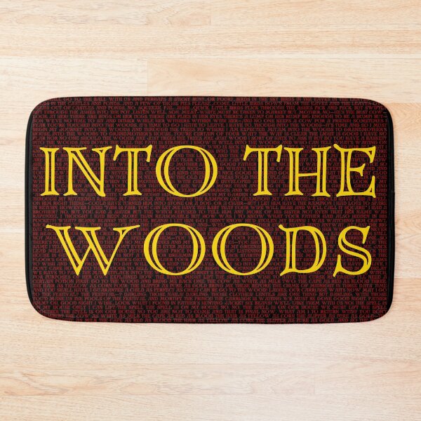 Item preview, Into the woods Lyrics designed and sold by broadwaygirl142.