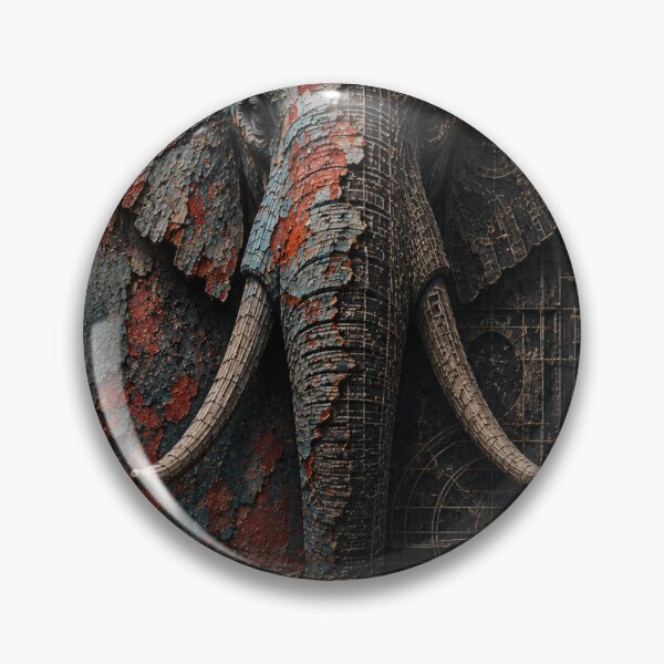 Item preview, Engineer Structure Beneath Elephant Blueprint Canvas Print designed and sold by SavannaStrikes.