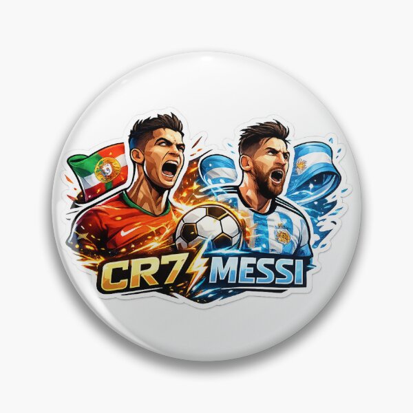 Item preview, CR7 vs MESSI designed and sold by GenZWrap.