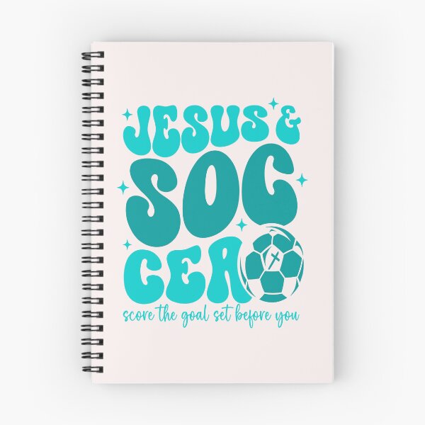 Item preview, Jesus And Soccer Score The Goal Set Before You Christian Faith designed and sold by mari-kayden.