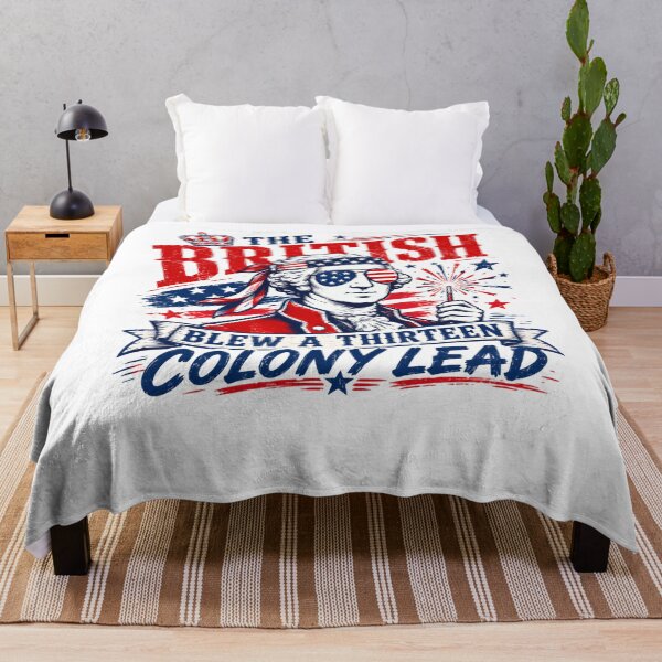 Item preview, The British Blew A Thirteen Colony Lead American Revolution Independence Day Patriot designed and sold by HumansStuck12.