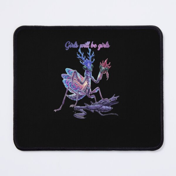 Item preview, Girls Will Be Girls Praying Mantis Insect Entomology designed and sold by RetroMini2026.