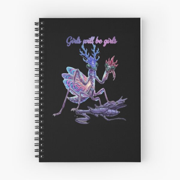 Item preview, Girls Will Be Girls Praying Mantis Insect Entomology designed and sold by RetroMini2026.