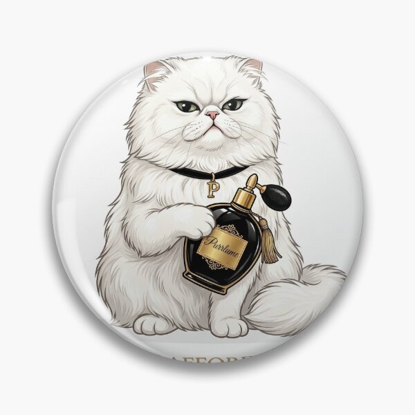 Item preview, Judgemental Cat Luxury Perfume Snobbish Art designed and sold by Purrlume.