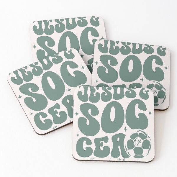 Item preview, Jesus And Soccer Score The Goal Set Before You Christian Faith designed and sold by mari-kayden.