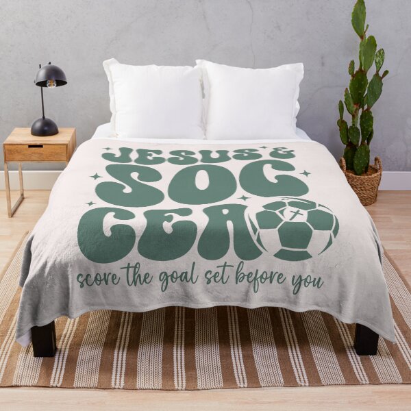 Item preview, Jesus And Soccer Score The Goal Set Before You Christian Faith designed and sold by mari-kayden.