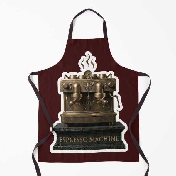 Item preview, Espresso Machine Gold Bronze designed and sold by FASAventuras.